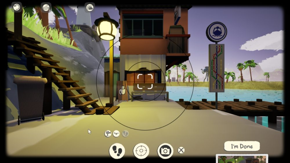 In  | Outrun Gaming'ShantyTown' (2026), players can snap shots of their creations from various in-game perspectives. This photograph shows my building from the perspective of passers-by traveling on foot.