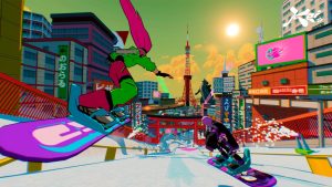 HYPERyuki Snowboard Syndicate is SSX meets Jet Set Radio