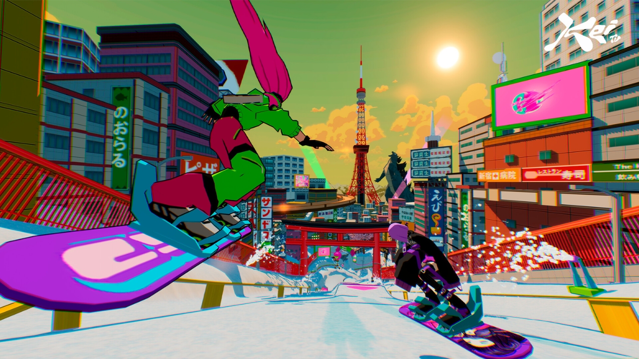 HYPERyuki Snowboard Syndicate is SSX meets Jet Set Radio 🎮 Outrun Gaming