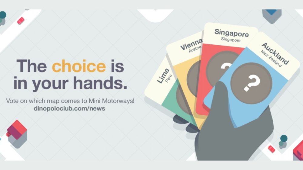 Mini Motorways map vote promo 'Mini Motorways' map vote promo image