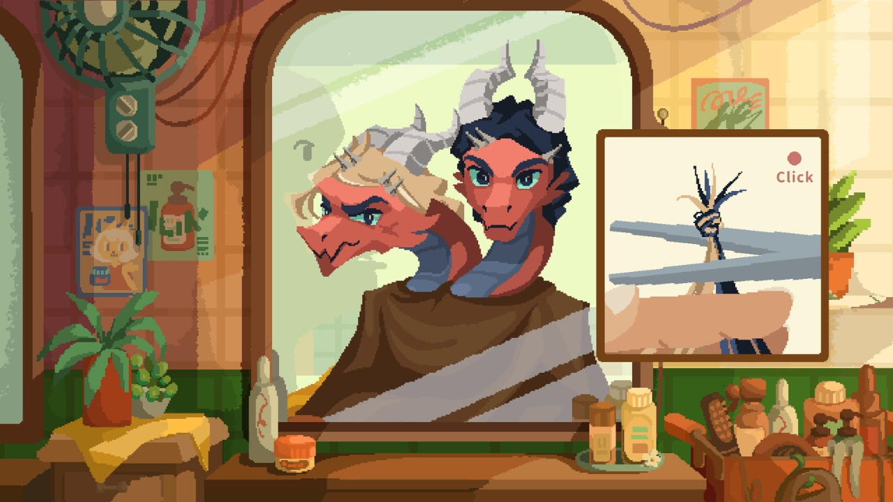 Beastfolk Barber (© Safe Flight Games; GameWorks Ventures; SIGONO INC.) | Outrun Gaming