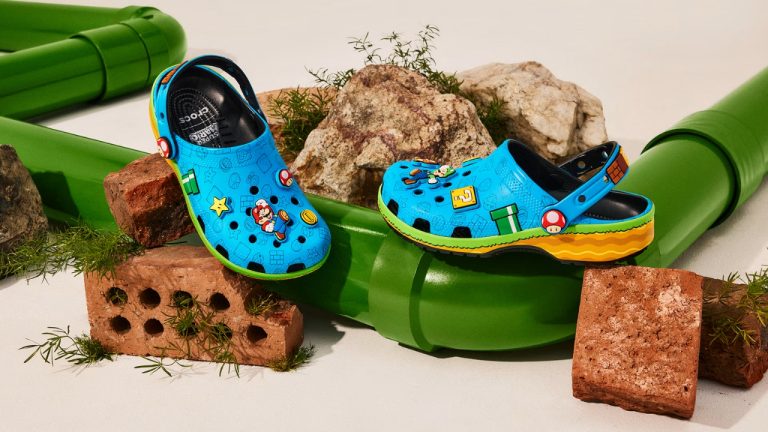 Crocs x Super Mario collab launches on July 15 (© Nintendo; Crocs, Inc.) | Outrun Gaming | Outrun Gaming