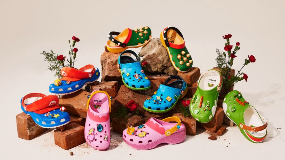 Crocs x Super Mario collab launches on July 15 (© Nintendo; Crocs, Inc.) | Outrun Gaming