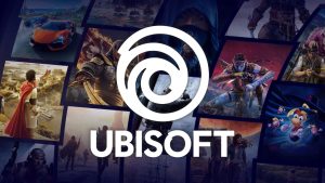 Ubisoft titles in background; logo shown center-foreground (© © Ubisoft Entertainment SA)