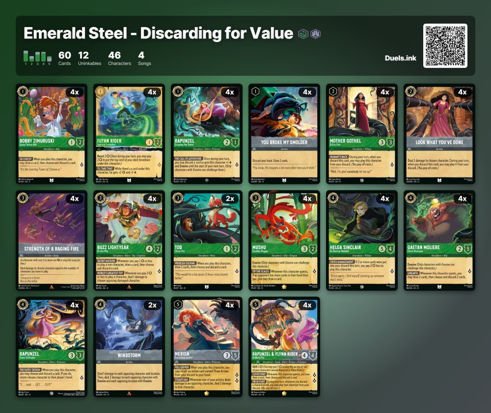 Emerald Steel - Discarding for Value | Outrun Gaming Emerald Steel - Discarding for Value | Outrun Gaming