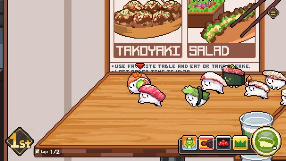 WabiSabi SushiDerby (© Kodansha; ITAMAE STUDIO) | Outrun Gaming WabiSabi SushiDerby (© Kodansha; ITAMAE STUDIO) | Outrun Gaming