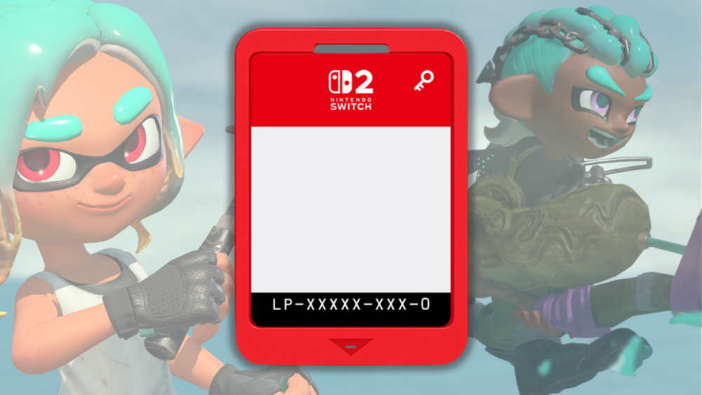 Nintendo Game-Key Cartridge /  | Outrun Gaming'Splatoon' background (© Nintendo)