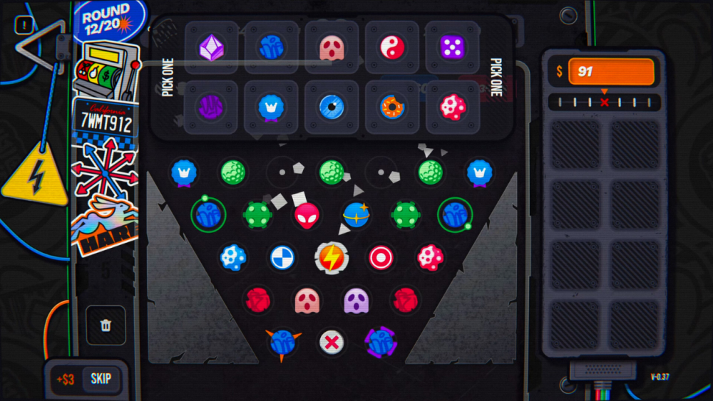 'Pegs x Stickers' (© Mister Morris Games; Tyler Ray Games) | Outrun Gaming'Pegs x Stickers' (© Mister Morris Games; Tyler Ray Games)