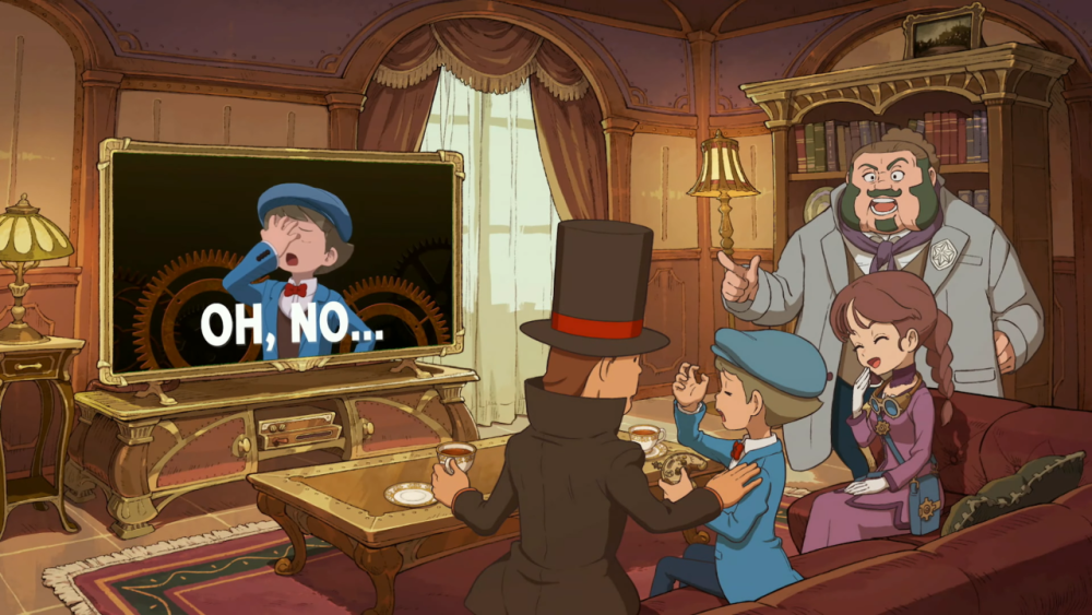 Professor Layton and the New World of Steam (© Level-5) | Outrun Gaming Professor Layton and the New World of Steam (© Level-5) | Outrun Gaming
