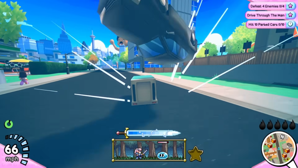Truck-kun is Supporting Me From Another World?! (© Strange Scaffold; Frosty Pop) | Outrun Gaming