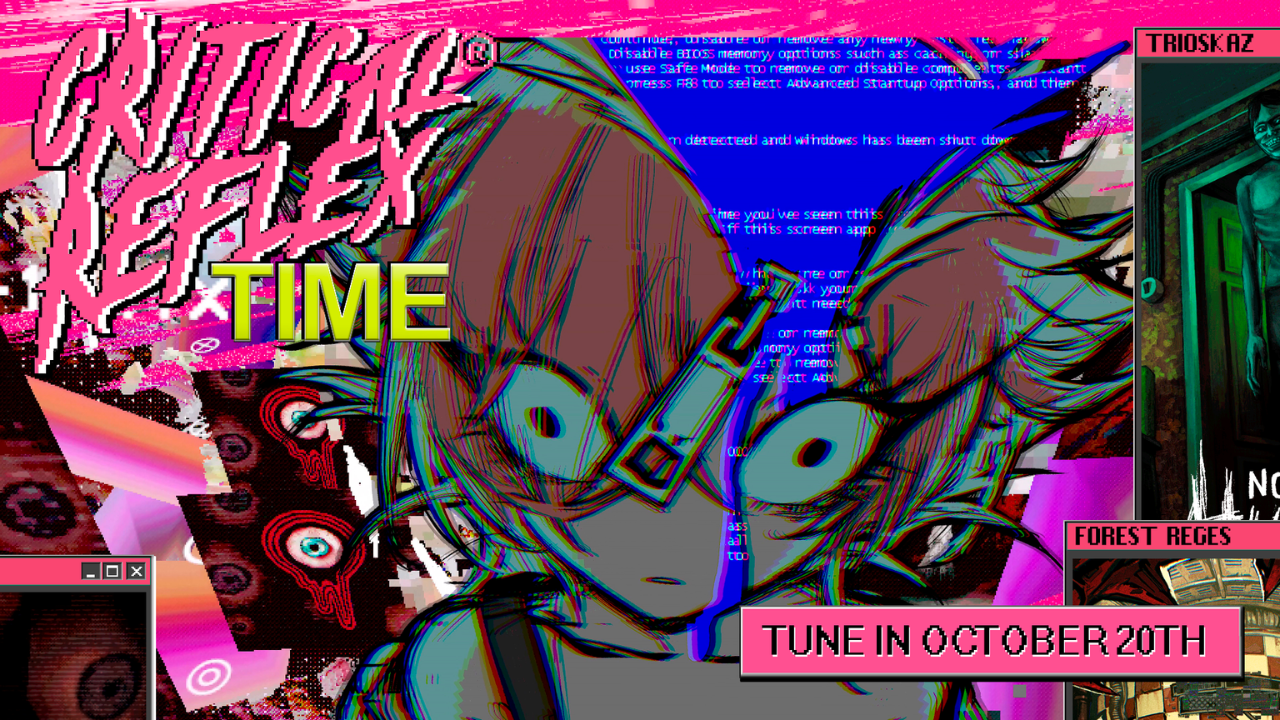'CRITICAL REFLEX TIME' promo image (© Critical Reflex) | Outrun Gaming 'CRITICAL REFLEX TIME' promo image (© Critical Reflex) | Outrun Gaming