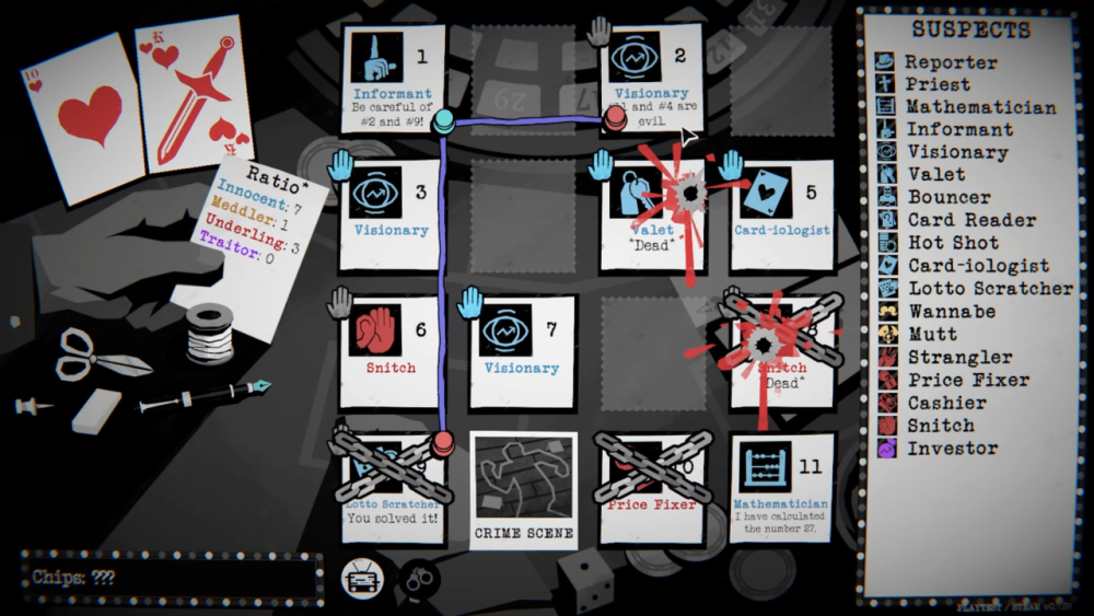Dupery: A Game of Solo Deduction (© Gilded Rune Games; Yogscast Games; GamerSky Games) | Outrun Gaming Dupery: A Game of Solo Deduction (© Gilded Rune Games; Yogscast Games; GamerSky Games) | Outrun Gaming