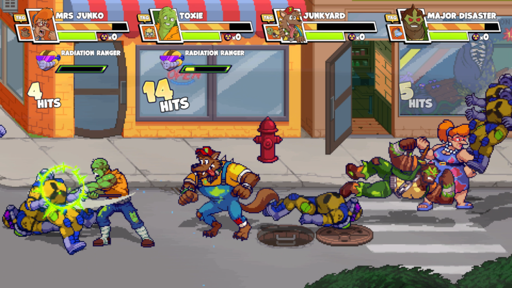 Toxic Crusaders (© Retroware) | Outrun Gaming Toxic Crusaders (© Retroware) | Outrun Gaming