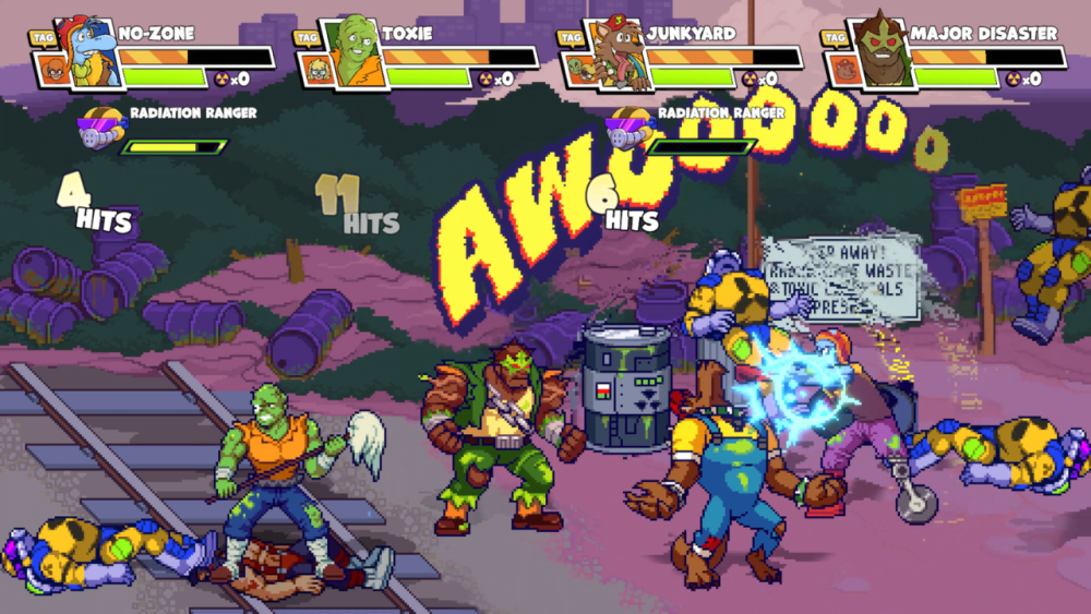 Toxic Crusaders (© Retroware) | Outrun Gaming